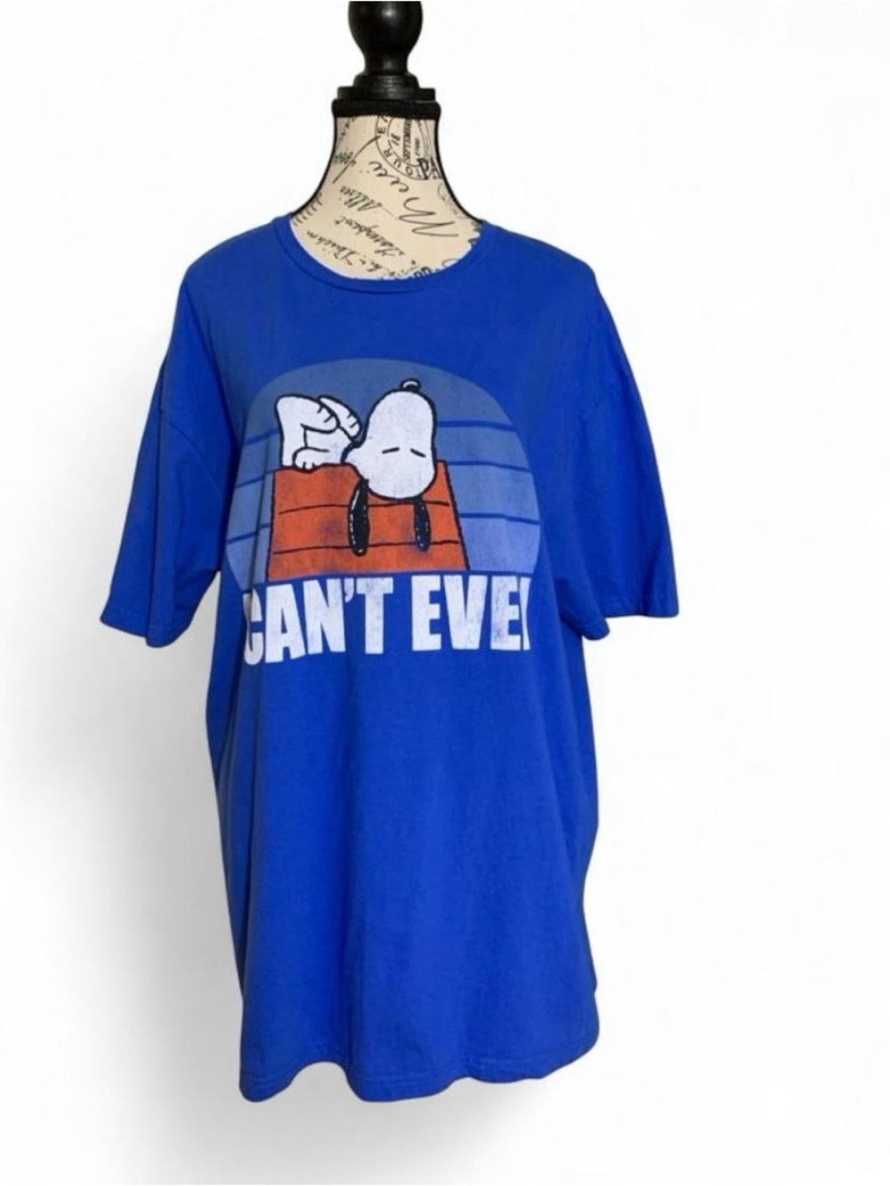 Peanuts Snoopy Graphic “I Can’t Even” T-Shirt Women’s Size XL